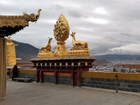 Top of the monastery
