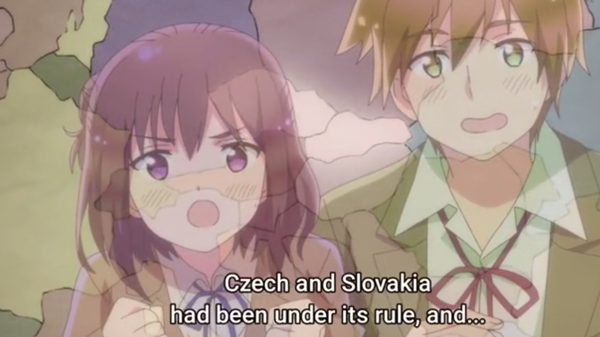 Map and intro to the Czechoslovakia topic