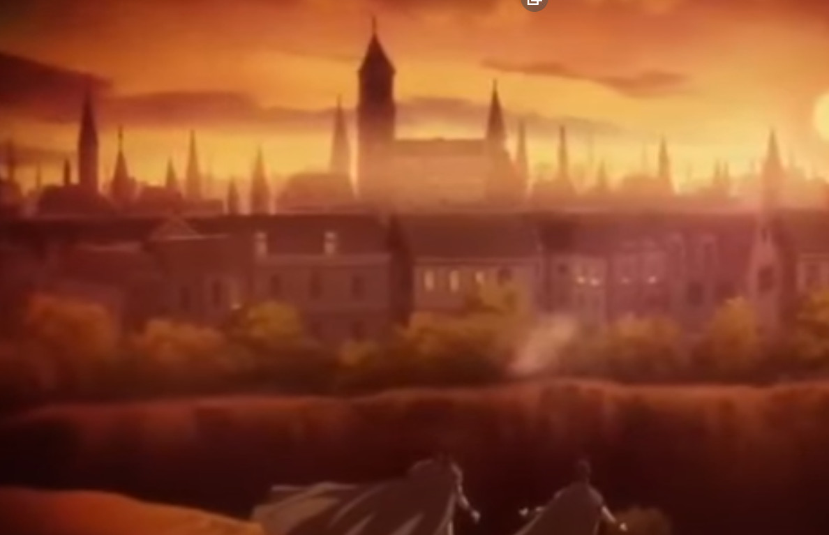 Old Prague in Karakuri Circus