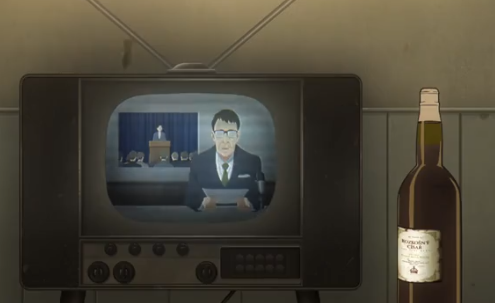 Czech wine in Spy x Family.