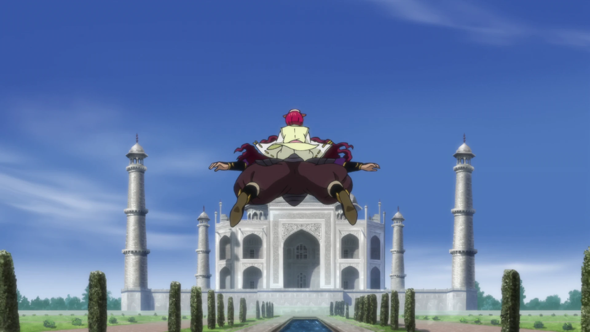 Taj Mahal in Yasahime anime.