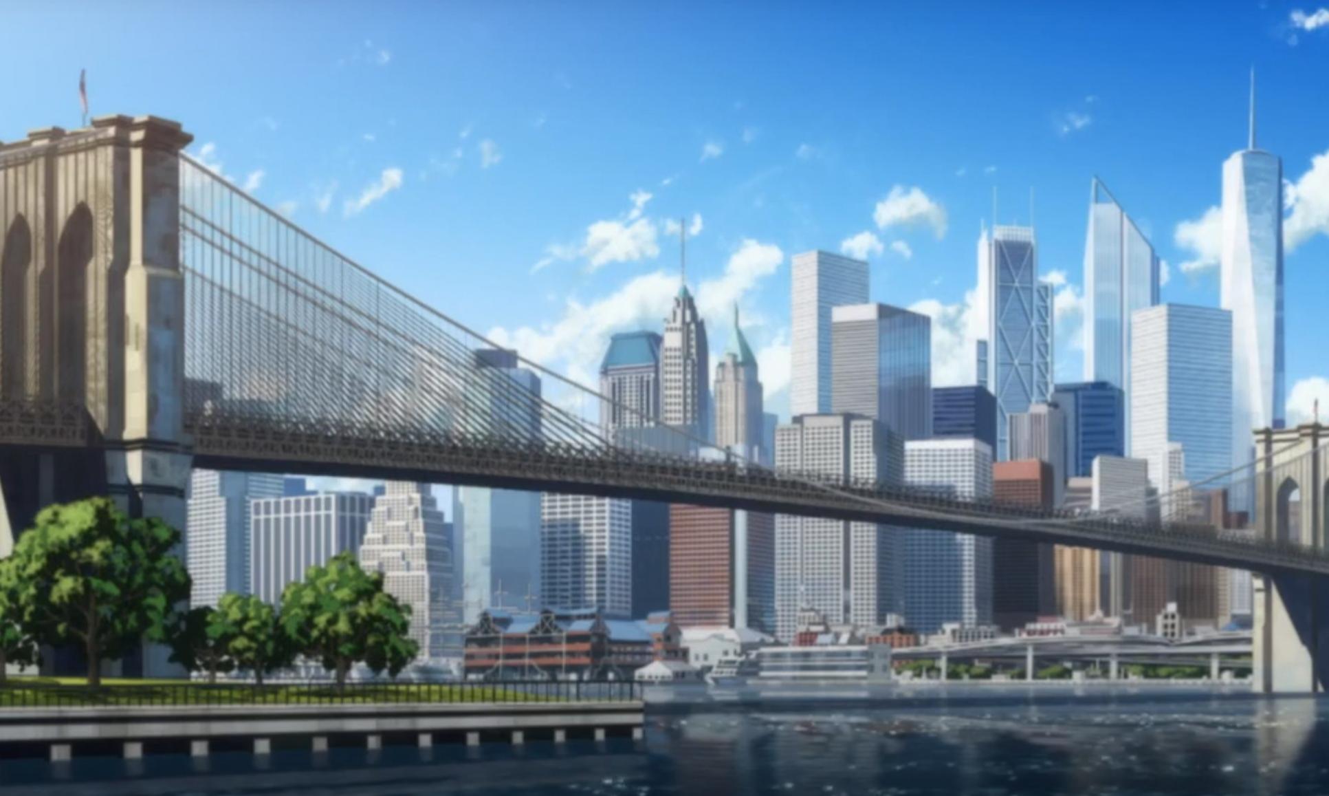 New York in anime The King of Eden.