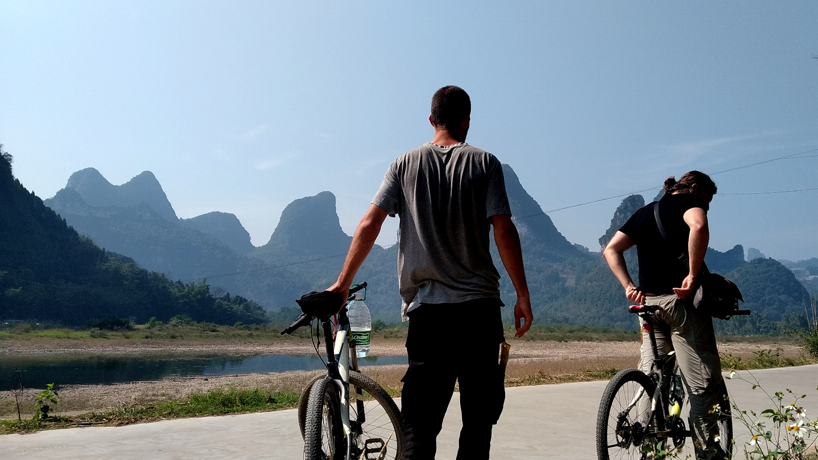 The hills in Guilin