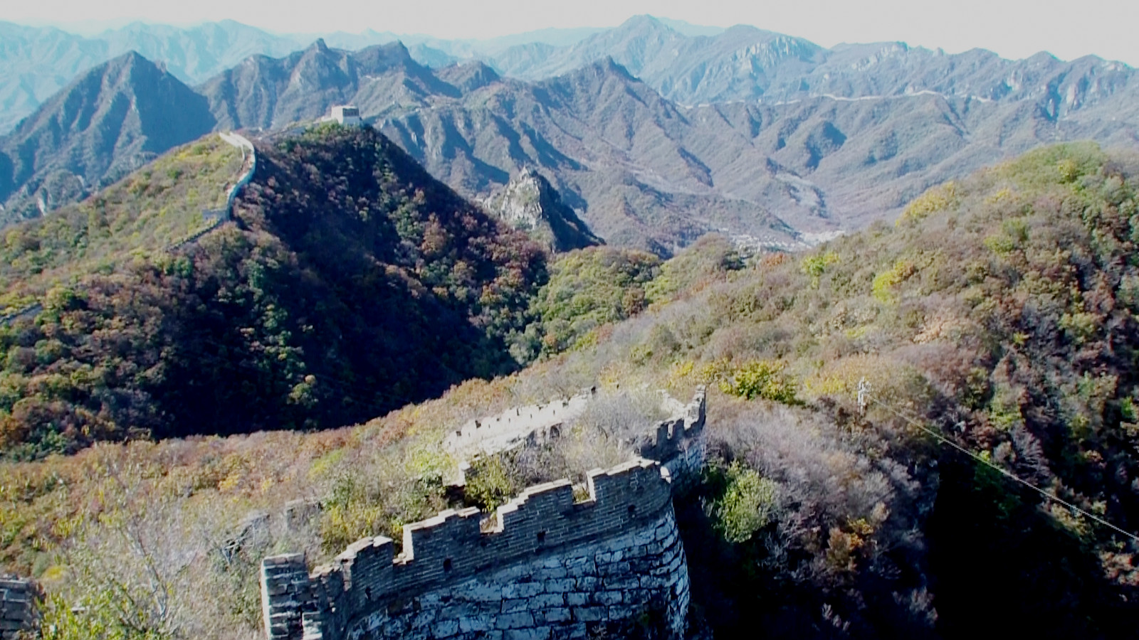 Unmaintained part of The Great Wall of China