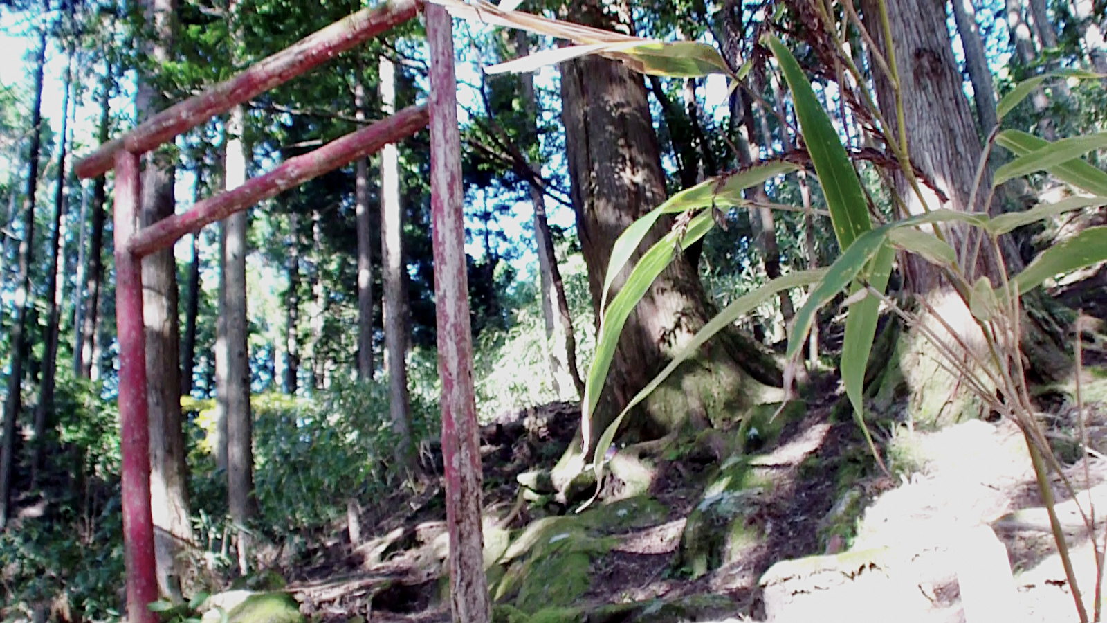 Kumano Hongu old tori gate
