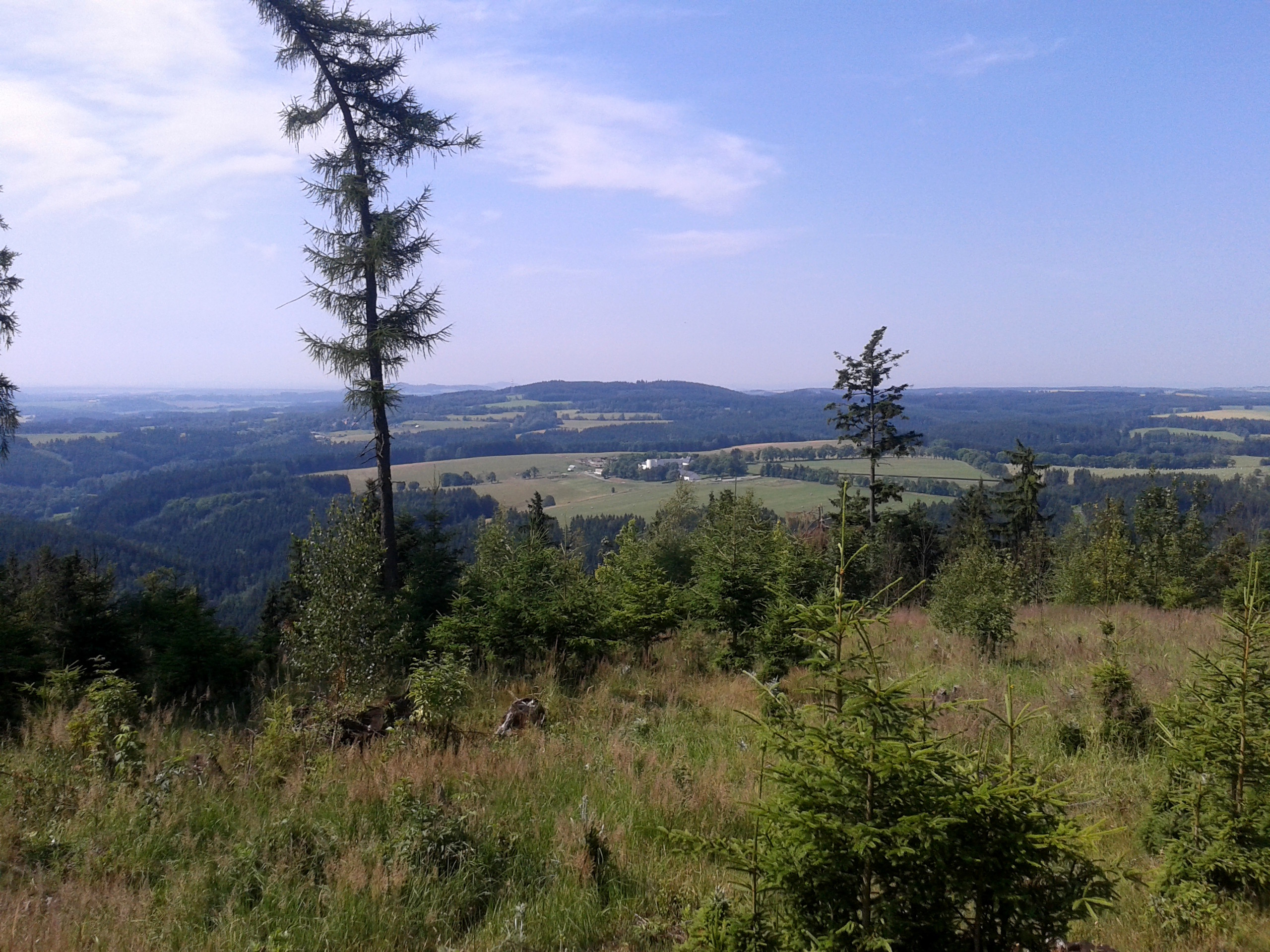 Nový Dvůr monastery in the distance