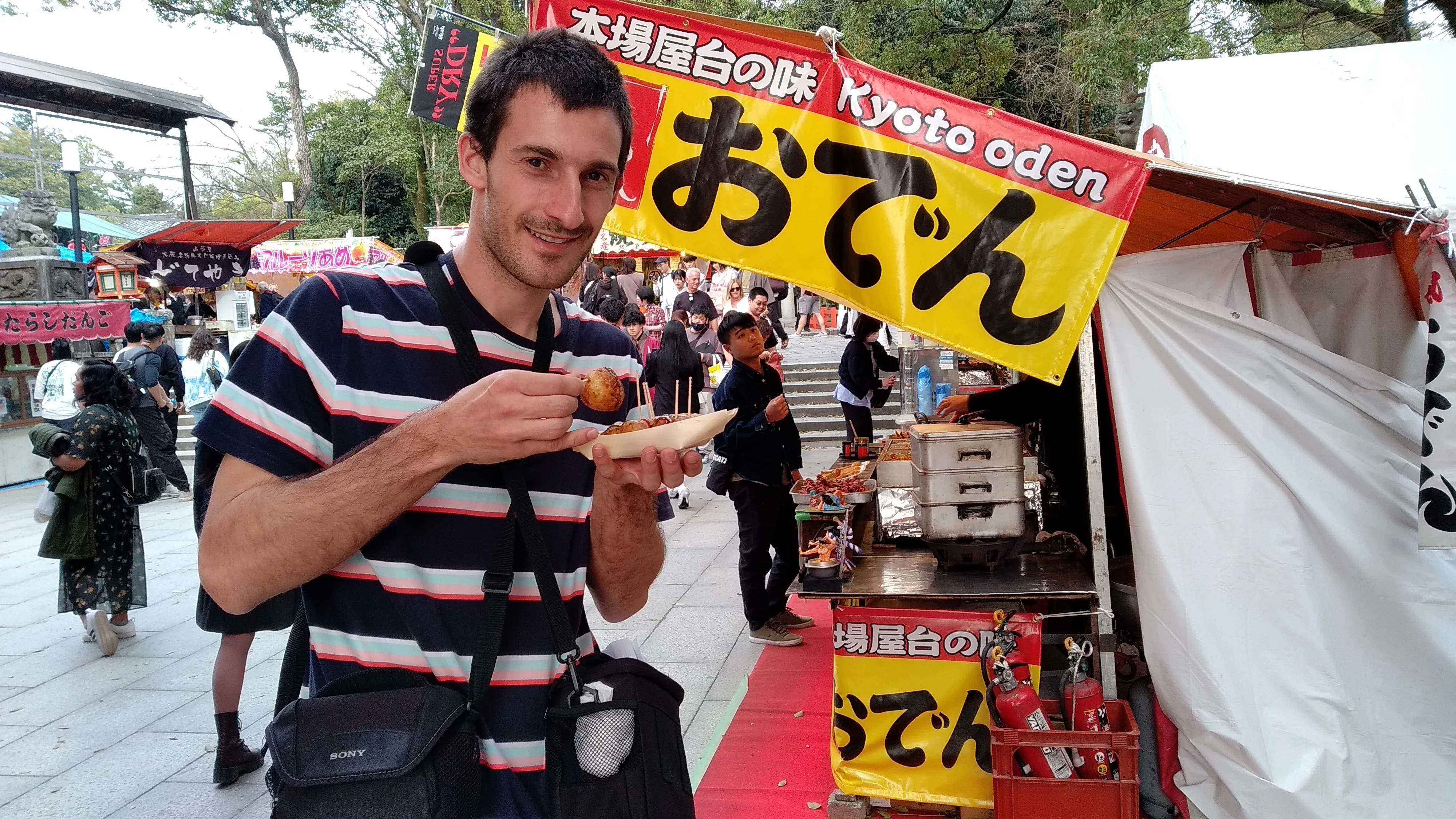 Japanese cuisine is definitely worth trying, for example, these takoyaki that burned my mouth.